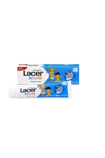 Lacer Infant Strawberry Flavour Gel 75ml