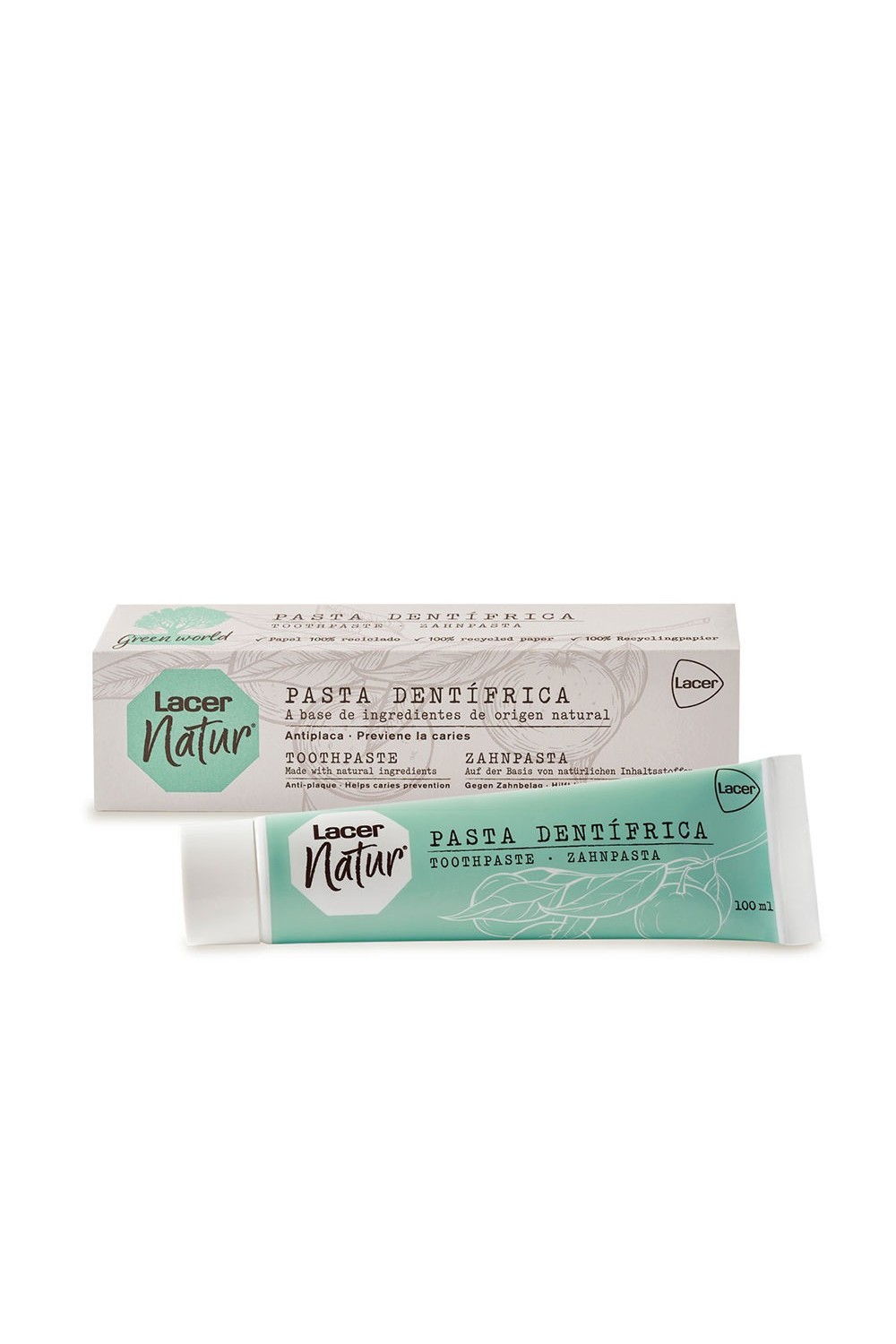 Lacer Natur Toothpaste 100ml