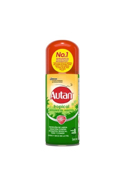 Autan Tropical Repellent Dry Spray 100ml