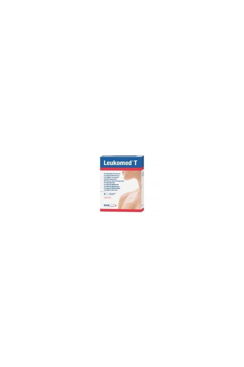 Leukomed T Apósito Transparente 5x7,2 Cm 5 Unidades Bsn Medical