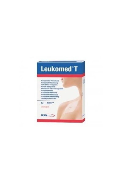 Leukomed T Apósito Transparente 5x7,2 Cm 5 Unidades Bsn Medical
