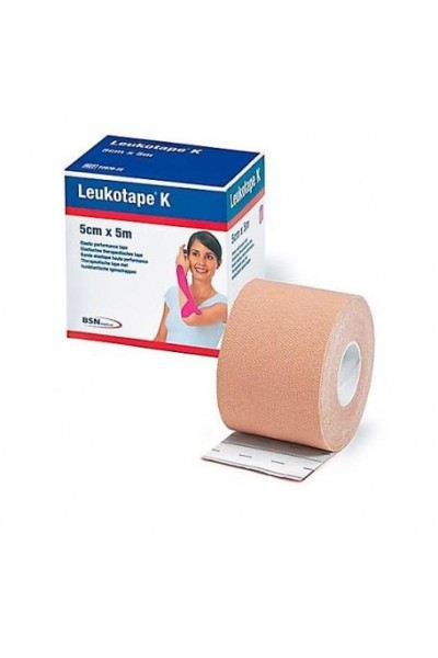 Bsn Medical Leukotape K Neuro Muscular Tecnical Bandage Vnm Beige 5 Cm X 5 C