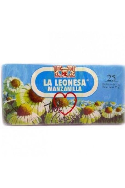 Manzanilla 25 Bolsas La Leonesa