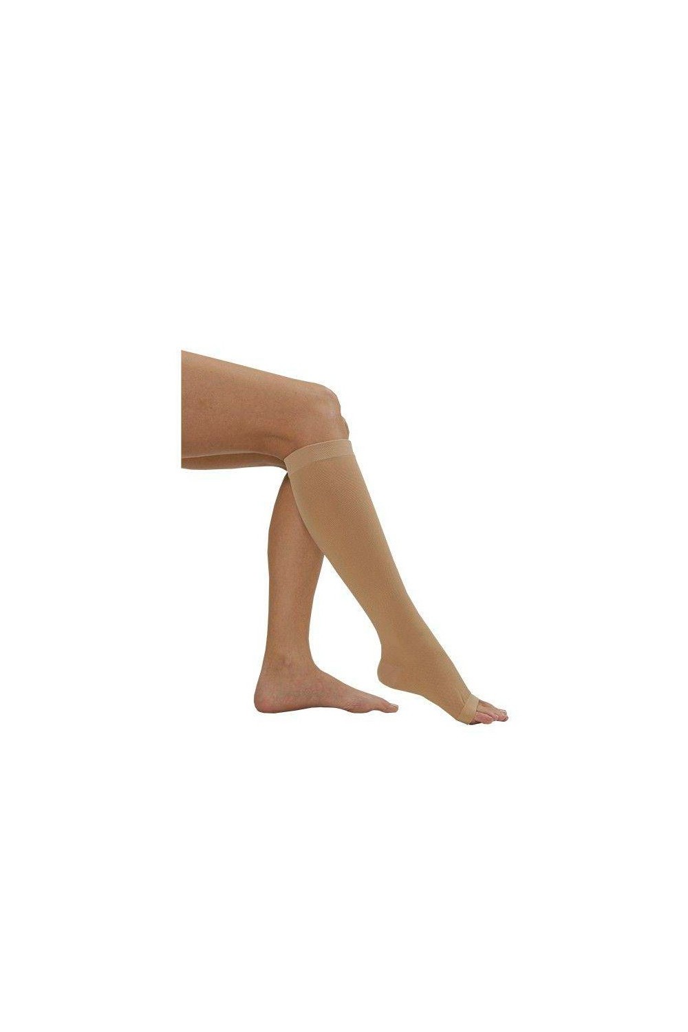 Medilast Compression Short Stocking Strong Toe Beige Size M