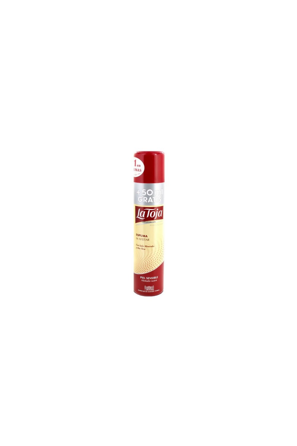 La toja Shaving Foam Sensitive Skin 250+50ml