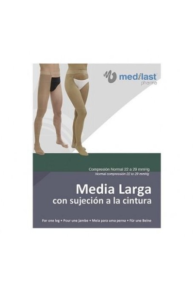 Media Medilast Larga Sujeción Derecha Grande 701 D