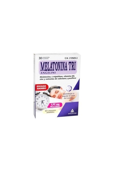 Angelini Melatonina Tri 30 Tablets