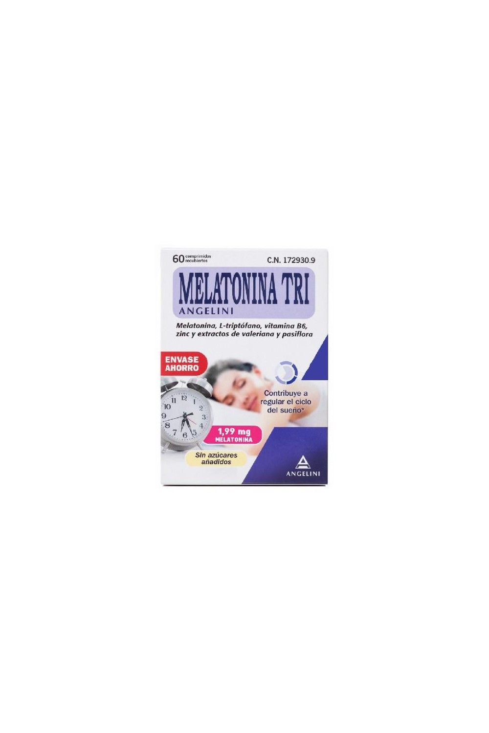 Angelini Melatonina Tri 60 Tablets