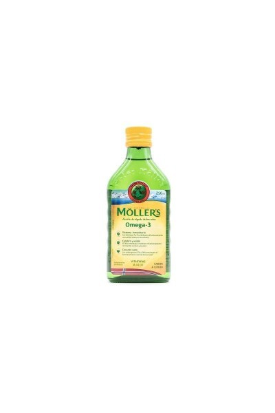 Moller´s Moller's Lemon Flavoured Cod Oil 250ml