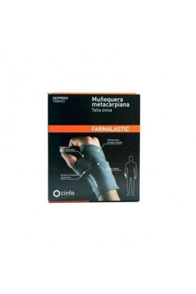 Farmalastic Metacarpal Wristband Both Hands T-Unica 1ud