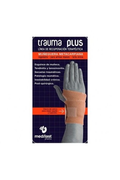 Muñequera Metacarpiana Trauma Plus Medilast Bg U