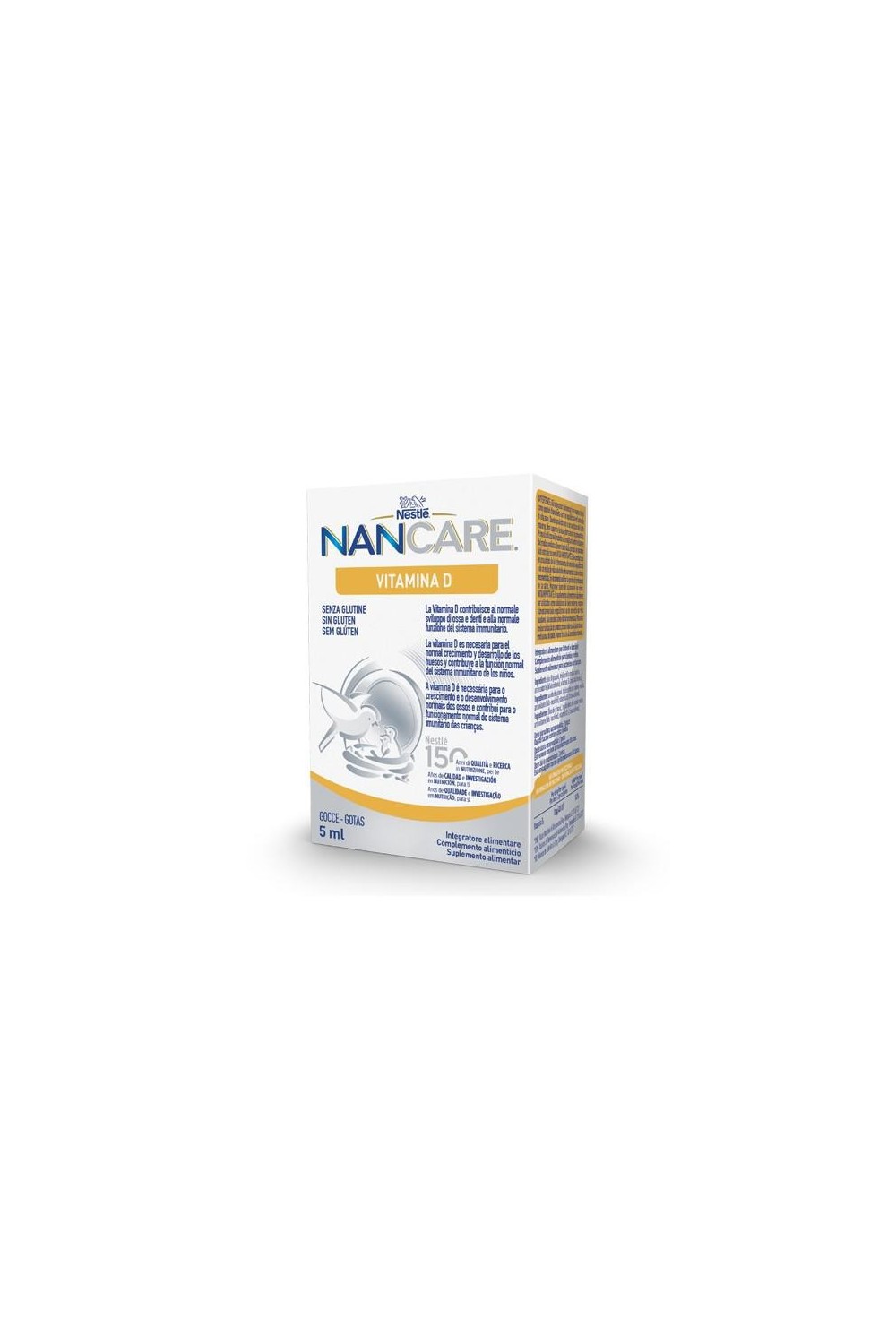 Nestle Nancare Vitamin D Drops 5ml