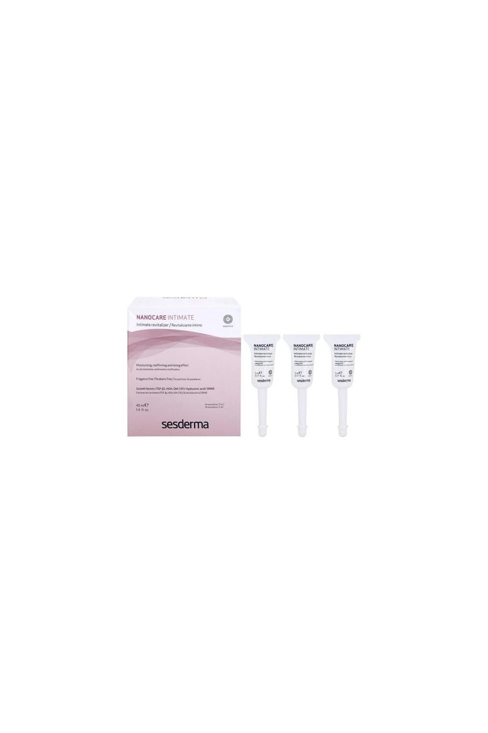 Sesderma Nanocare Intimate Vaginal Gel Cream 5ml