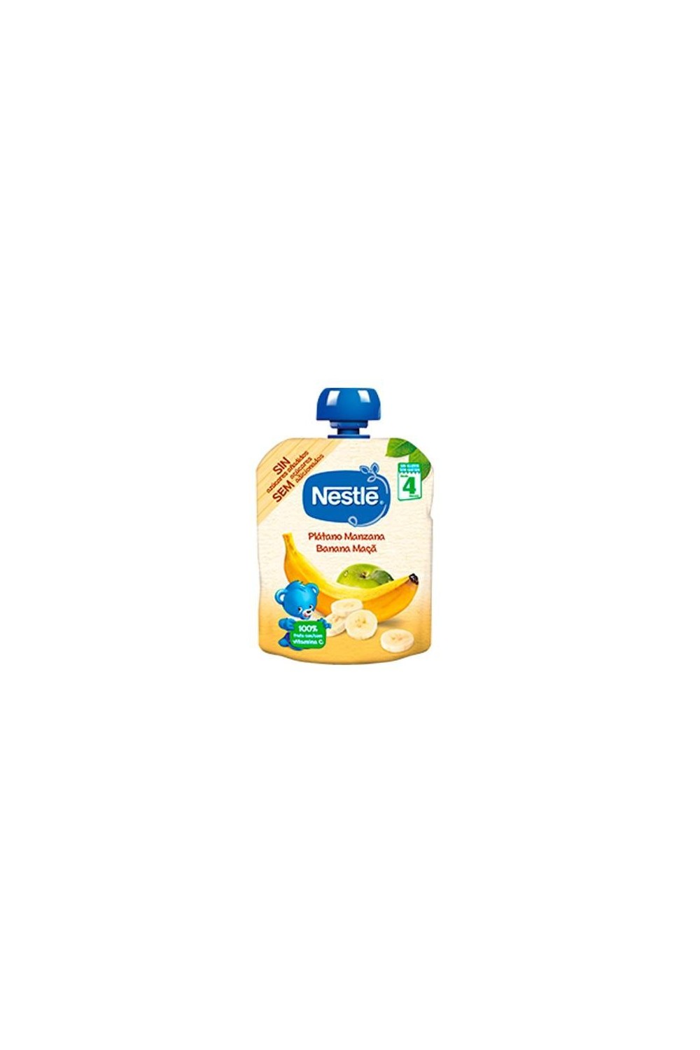 Nestle Naturnes Banana y Apple 90g