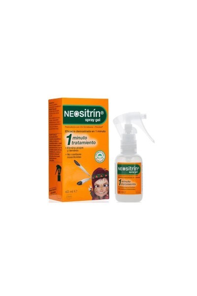 Neositrin Nit and Lice Treatment Spray 60ml