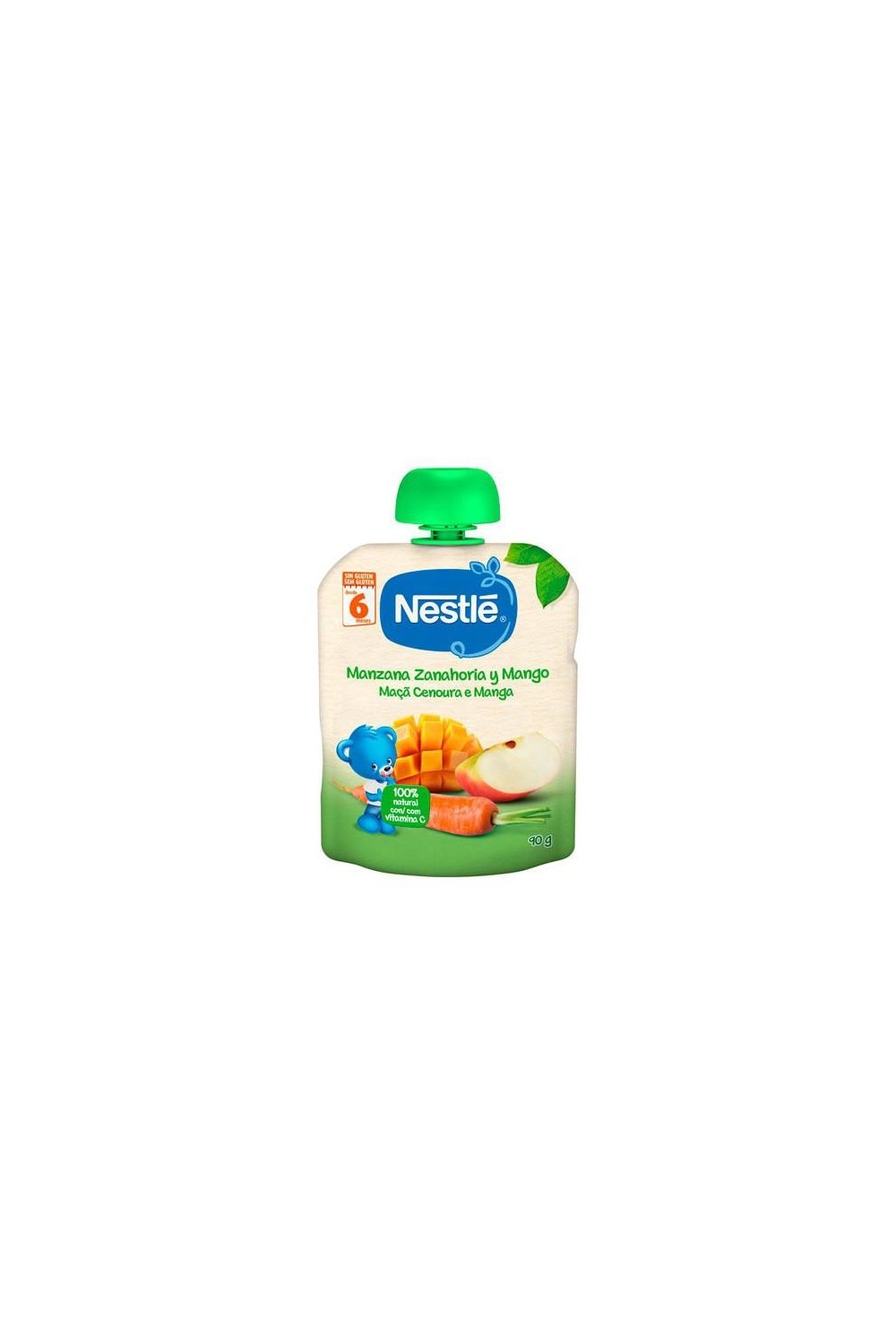 Nestle Naturnes Apple Carrot Mango 90g