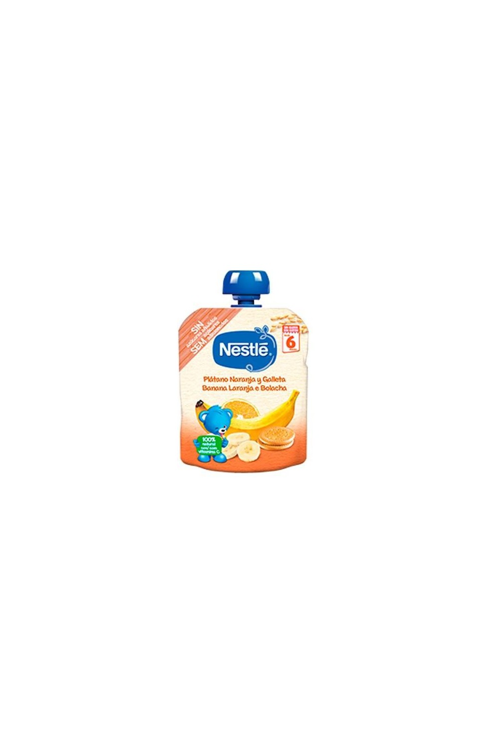 Nestle Naturnes Banana - Orange - Biscuit 6m 90g