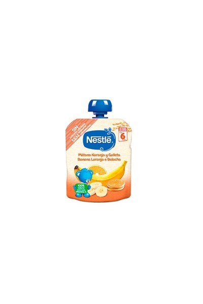 Nestle Naturnes Banana - Orange - Biscuit 6m 90g