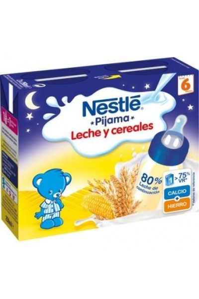 Nestle Nestlé Milk Porridge With 8 Cereals 2 X 250ml