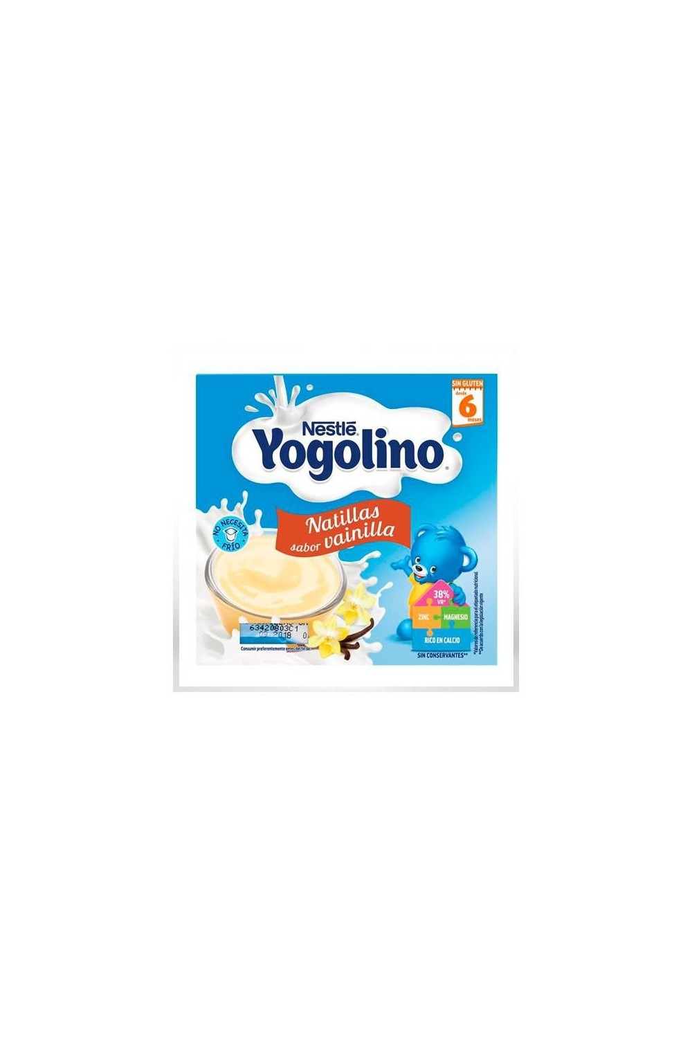 Nestle Iogolino Cookie Custard 100gx4uts
