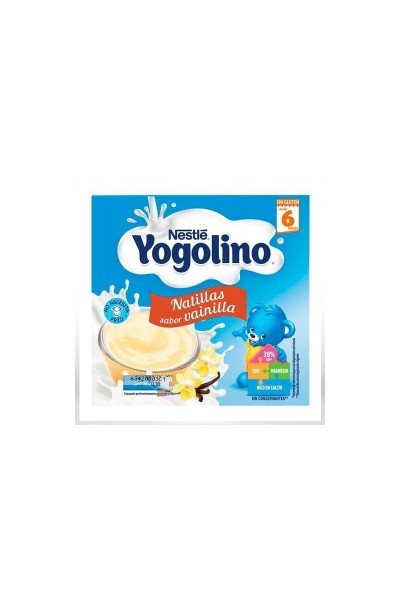 Nestle Iogolino Cookie Custard 100gx4uts