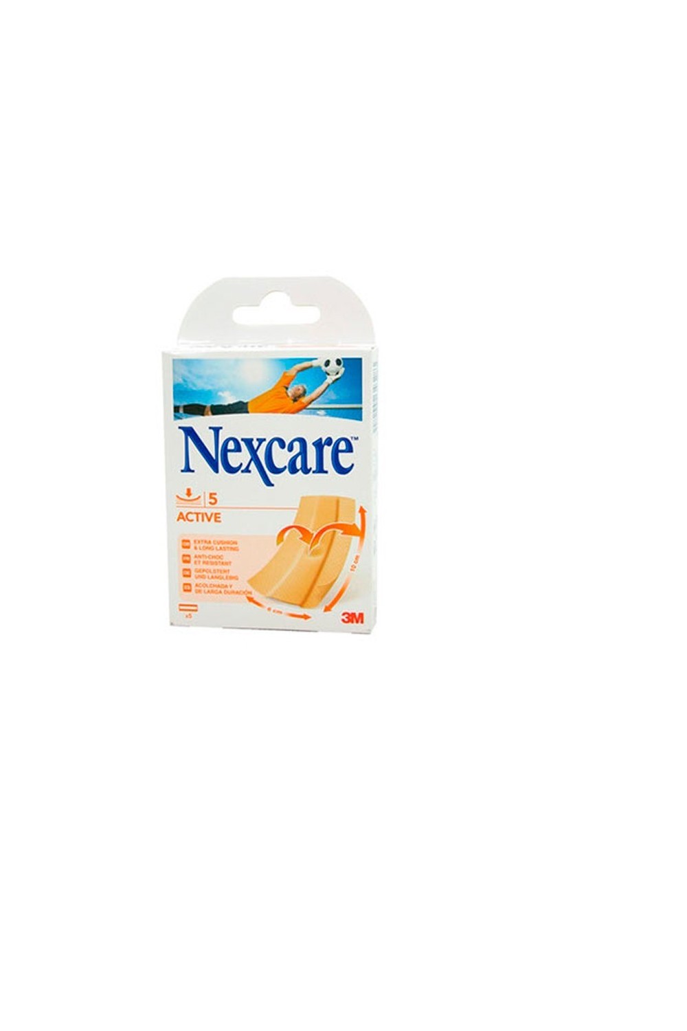 Nexcare Active Strips 5 Strips 10x6cm