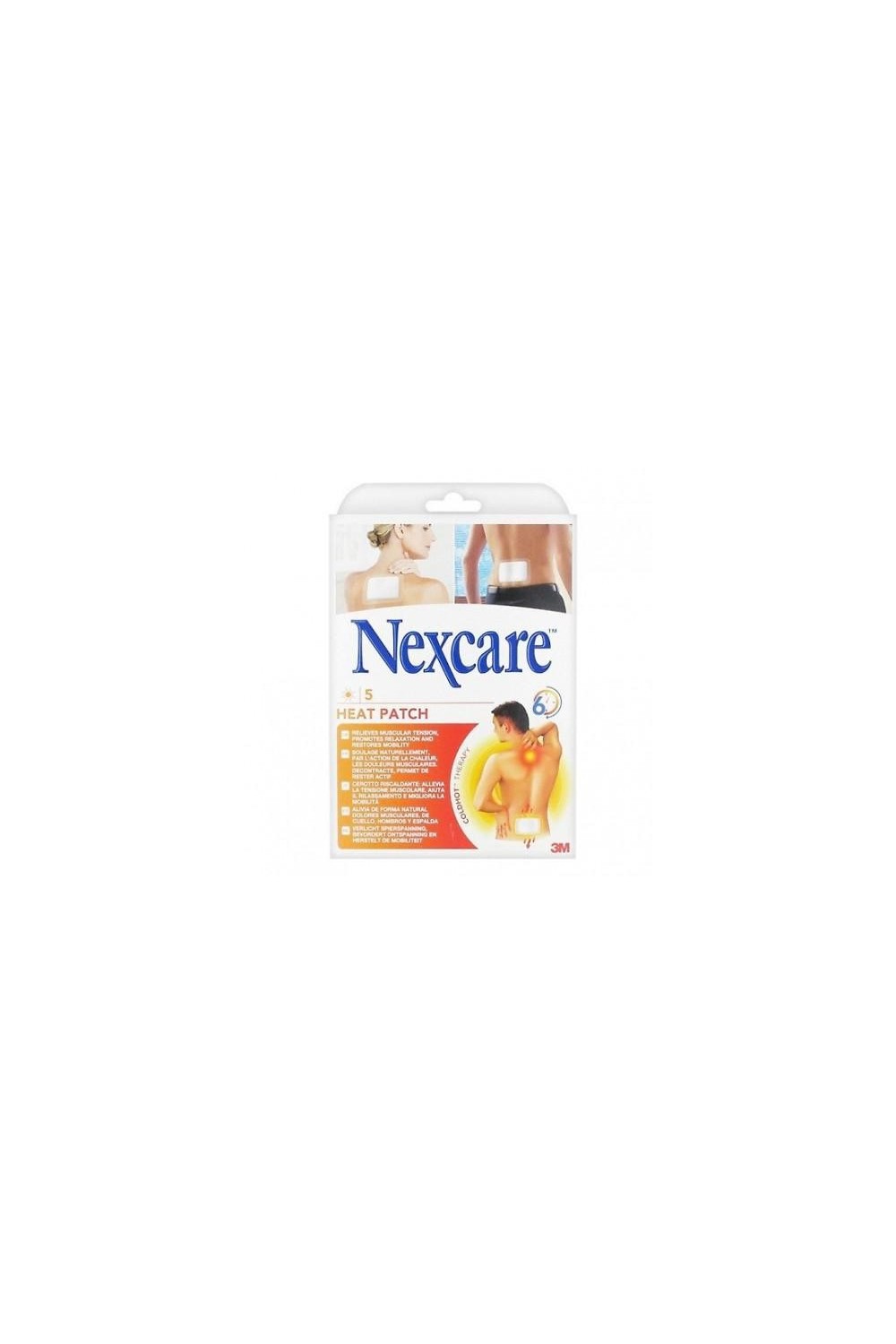 Parche Termico 5 Unidades Nexcare