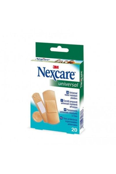 Nexcare En Delaval Ca: Universal Adhesive Strips Assortment 20 Uts