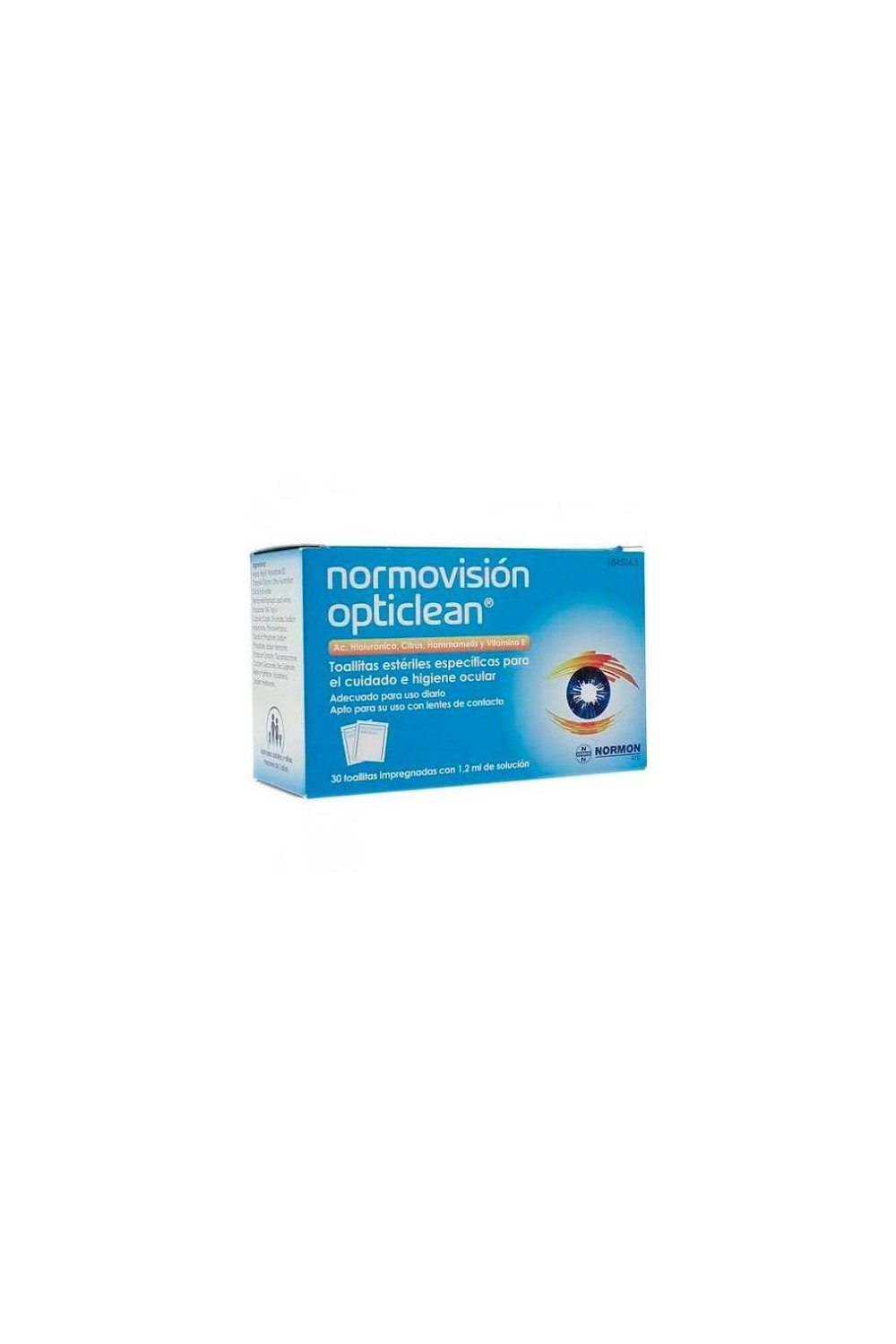 Normon Normovisión Opticlean 30 Toallitas