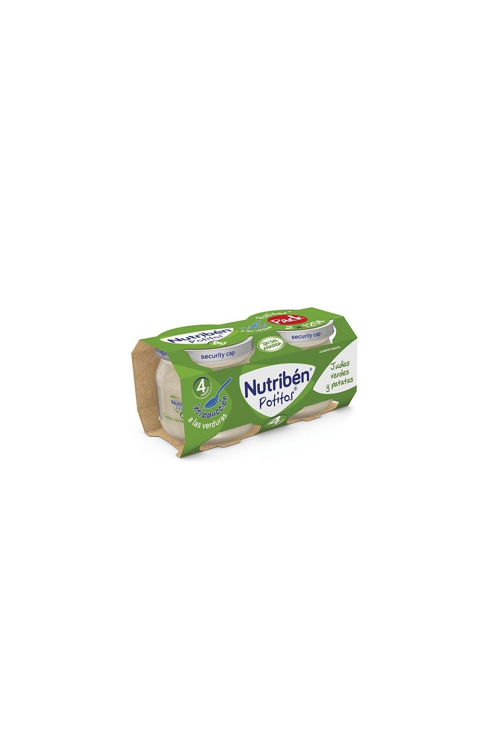 Nutriben Nutribén Potito Introducción Bipack Judías Verdes Con Patatas 2x 120g