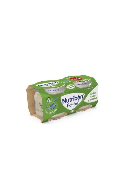 Nutriben Nutribén Potito Introducción Bipack Judías Verdes Con Patatas 2x 120g