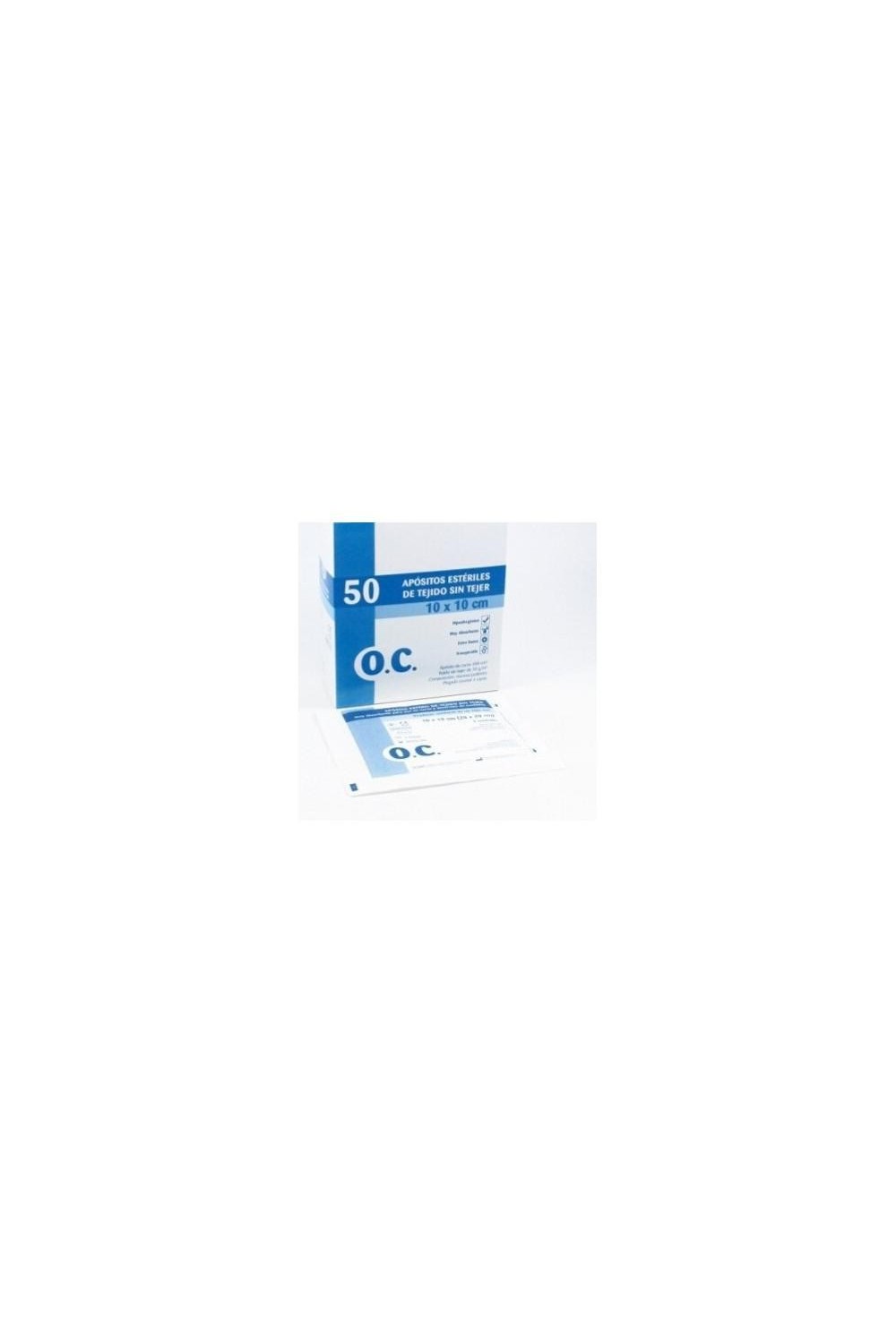 O.c Sterile Non-Woven Compress 10cmx10cm 50uts