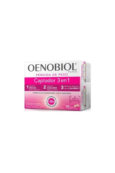 Oenobiol Weightloss 3 In 1 Fat Binder 60 Tablets