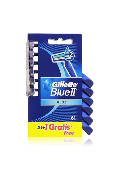 Gillette Blue II Plus 6 Units