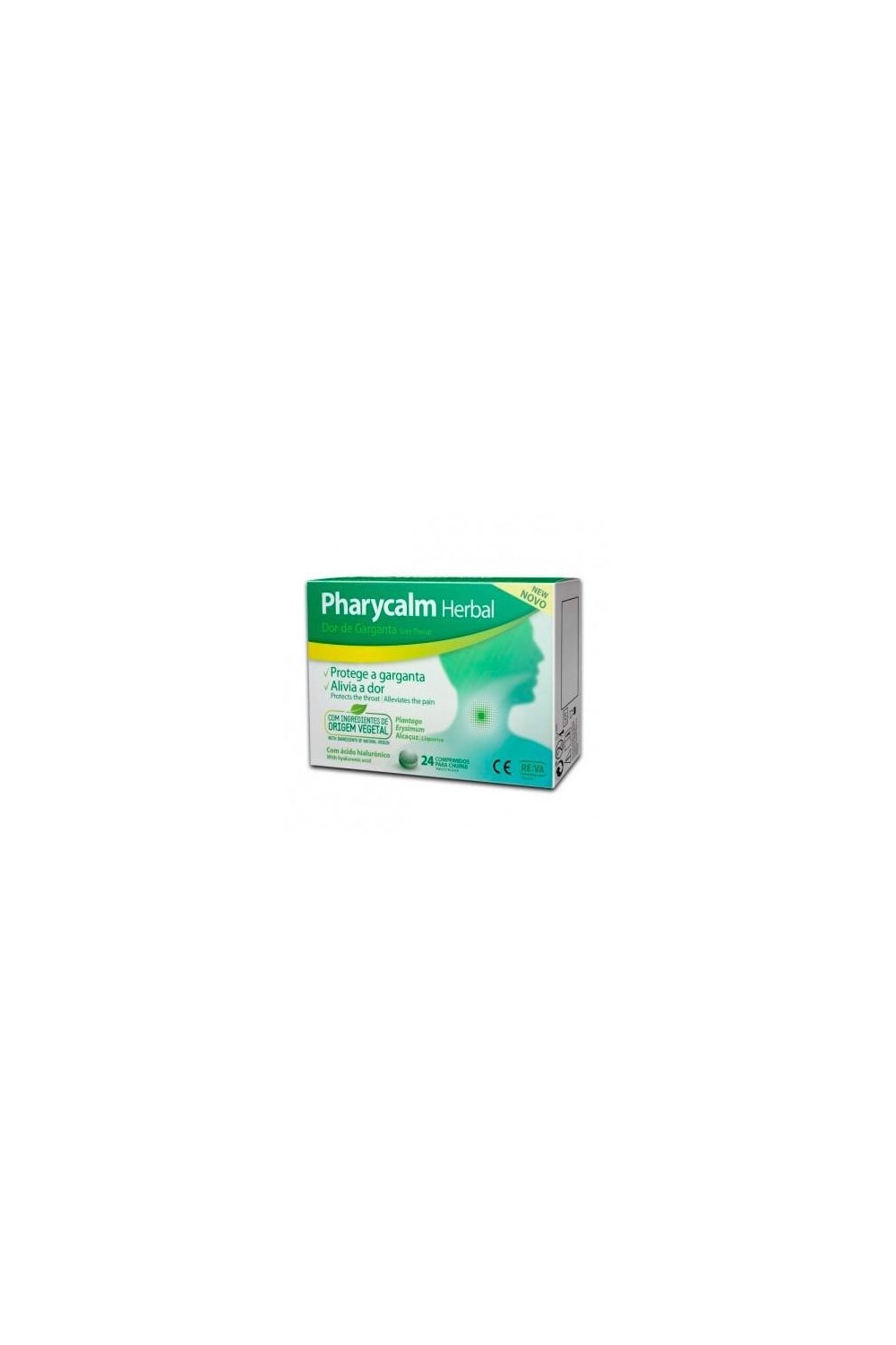 Reva Pharycalm Herbal Sore Throat 24 Tablets