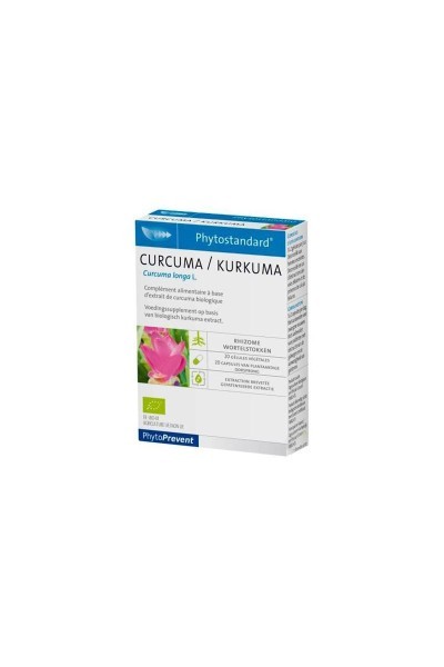 Pileje Phytostandard Curcuma 20 Caps