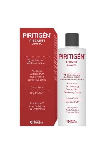 INTERPHARMA - Piritigen Dandruff Shampoo 250ml