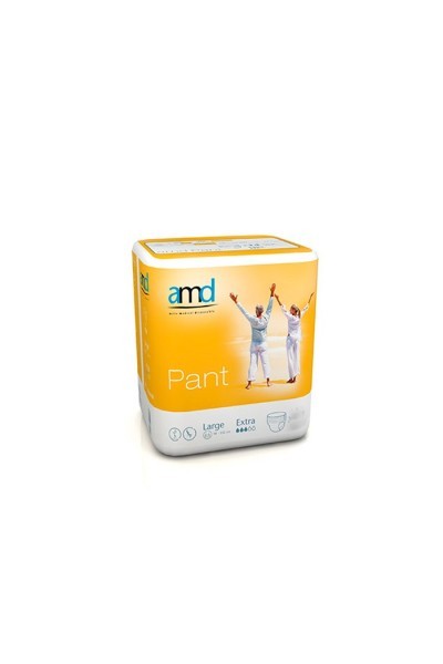 Amd Absorbent Day Pant Panty Liner Large Size 40U