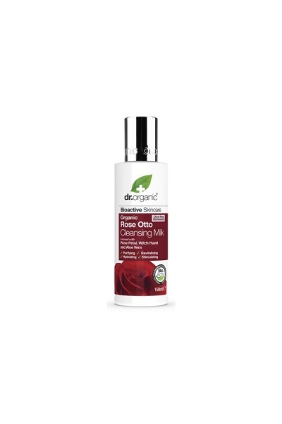 Dr. Organic Rose Otto Cleansing Milk 150ml