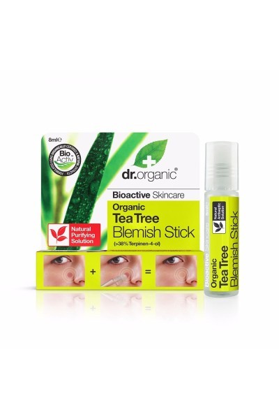 DR. ORGANIC - Dr Organic Tea Tree Blemish Stick Roll On 8ml