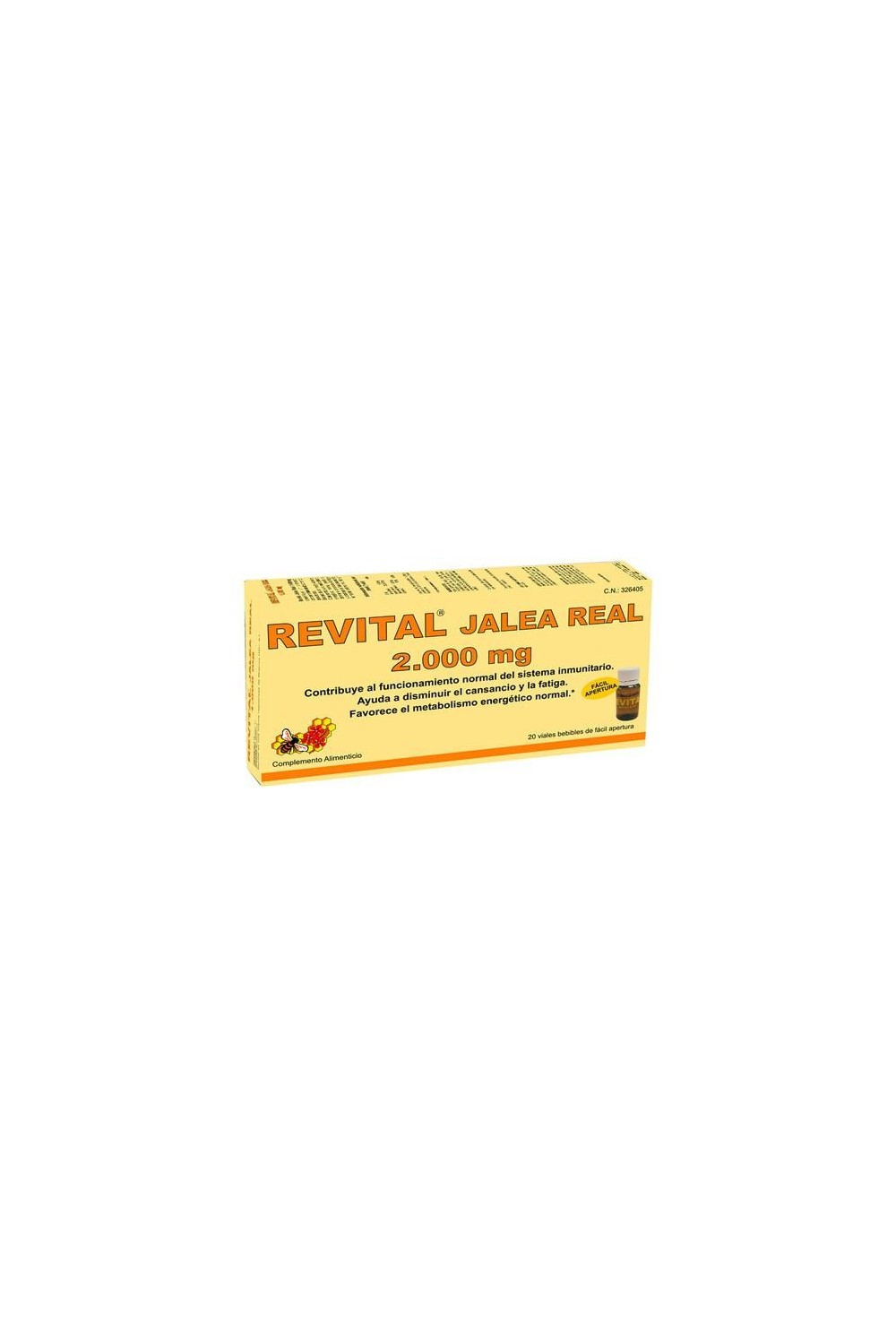 Pharma Otc Revital Royal Jelly 2000 Mg 20 Ampoules