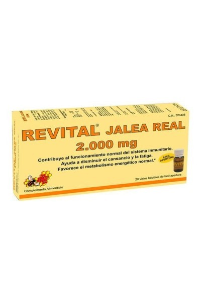 Pharma Otc Revital Royal Jelly 2000 Mg 20 Ampoules
