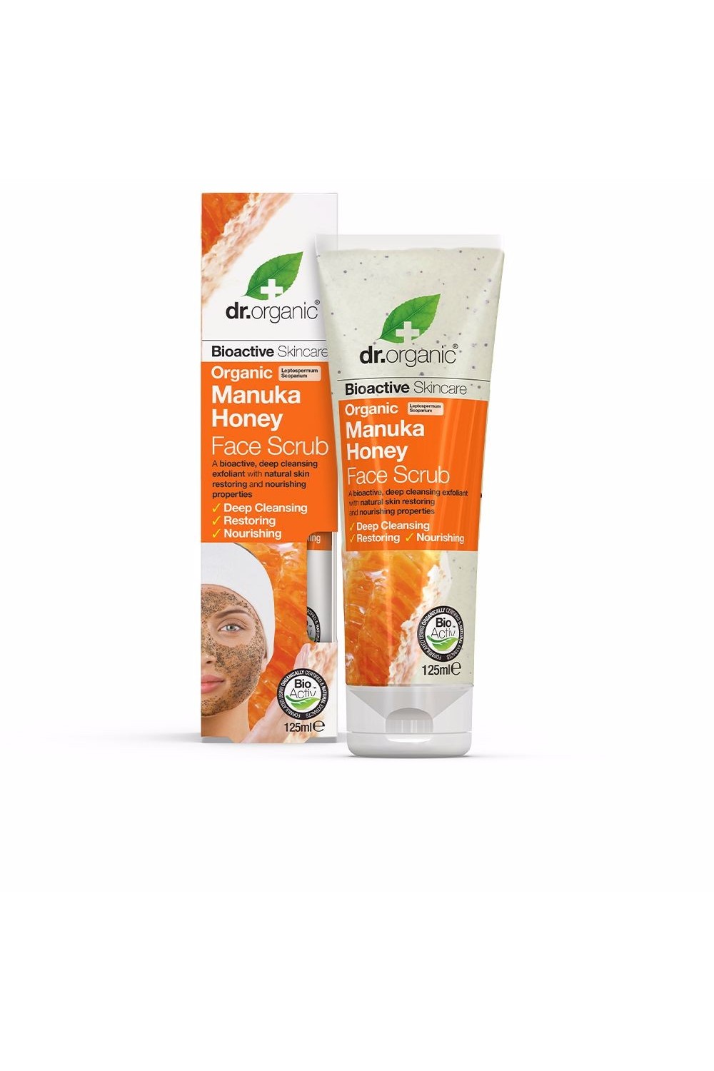 DR. ORGANIC - Dr Organic Manuka Honey Face Scrub 125ml