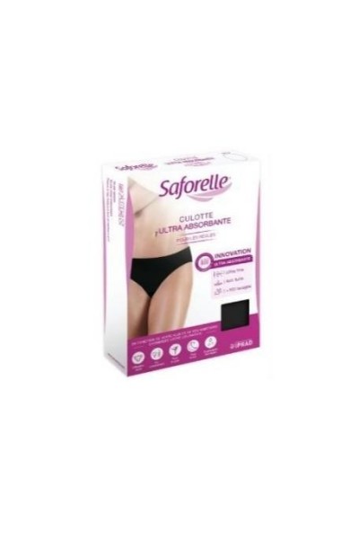 Saforelle Ultra Absorbent Brief Black Size Xl