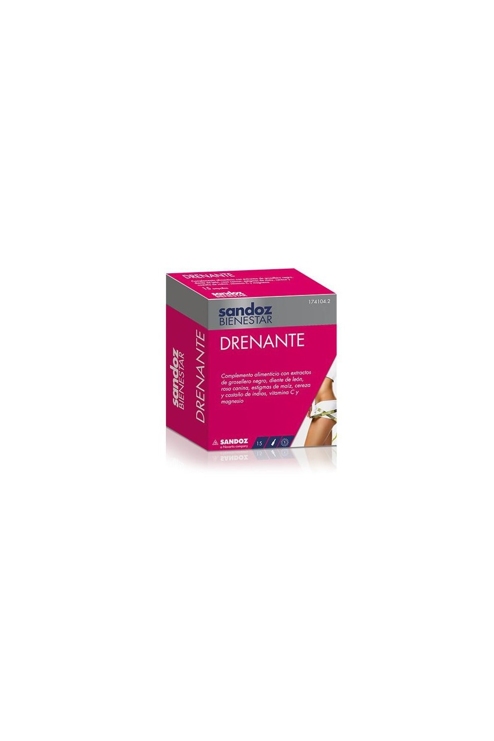 Sandoz Bienestar Drenante 15ampollas