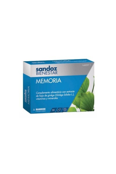 Sandoz Bienestar Memoria 30caps