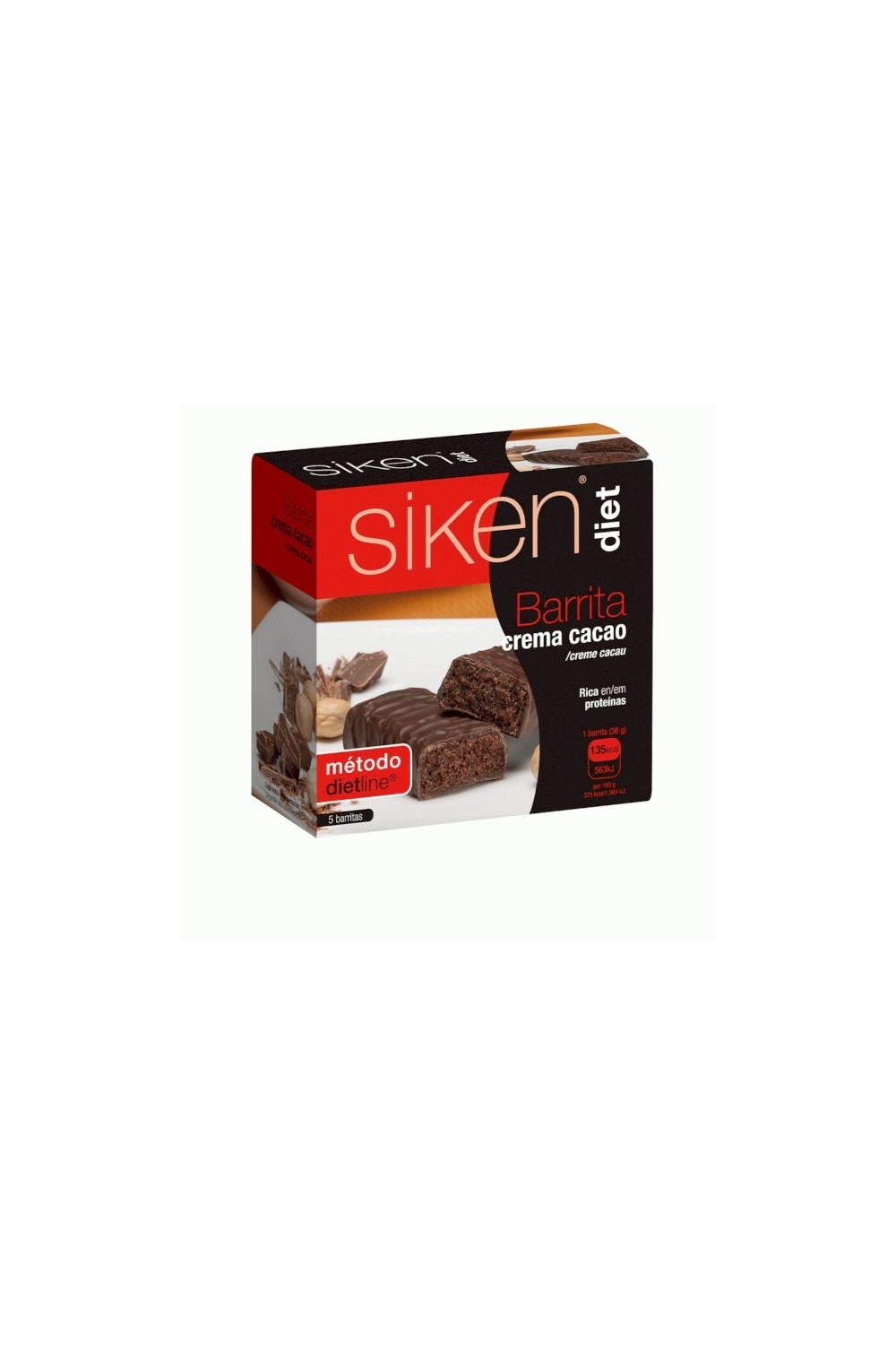 Siken Cocoa Cream Bar 5 Units