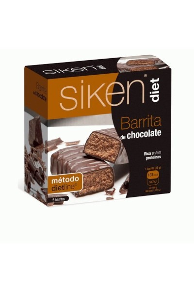 Siken Sikendiet Chocolate Bars 5 Units