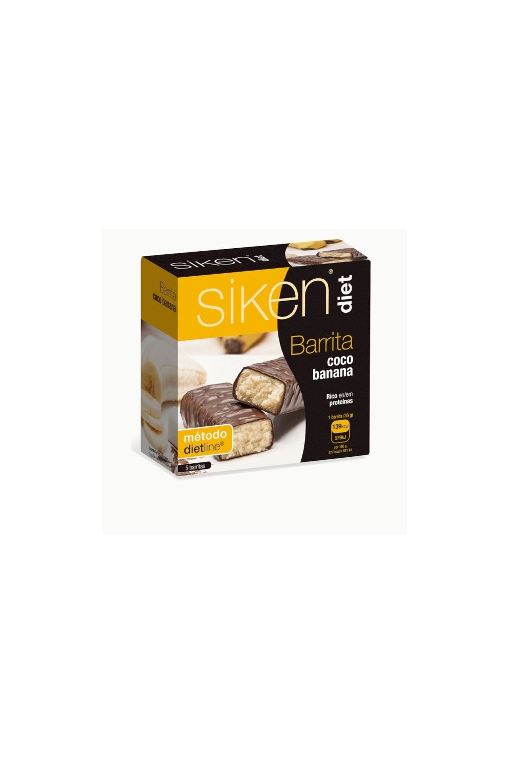 Siken Coconut Banana Bar 5 Units