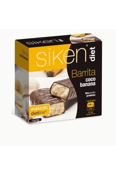 Siken Coconut Banana Bar 5 Units